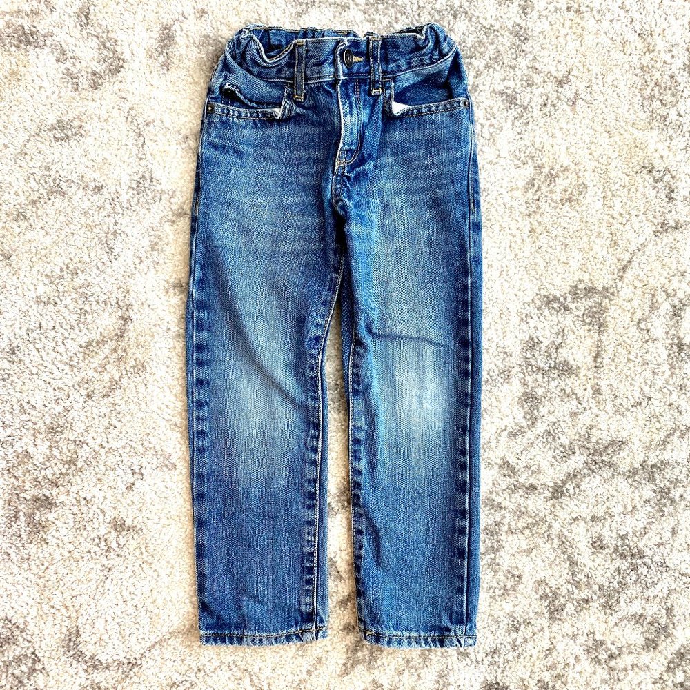 Light Denim Straight Jean
